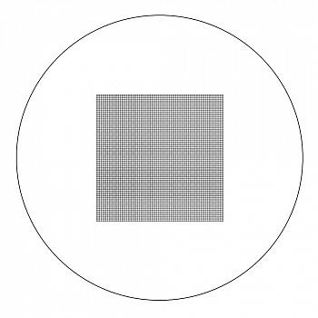 Окуляр для микроскопа Микромед 10x/18 с сеткой (D 23.2 мм)